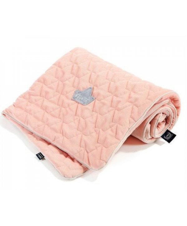 Velvet παιδική κουβέρτα (L) – Powder pink Velvet παιδική κουβέρτα (L) – Powder pink