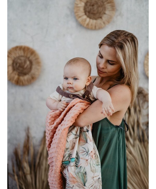 Λεπτή κουβερτούλα Boho girl- Papaya Λεπτή κουβερτούλα Boho girl- Papaya