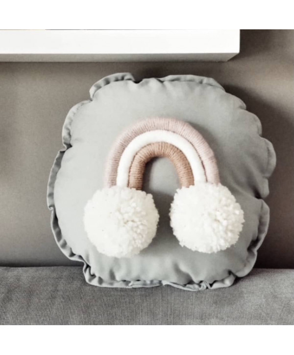 Rainbow pillow grey Rainbow pillow grey