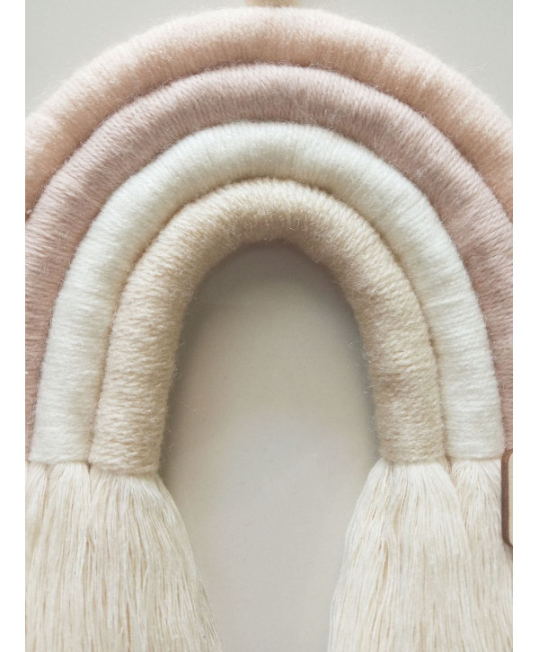 Macrame Rainbow-Nude-XSmall