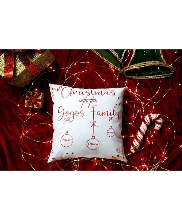 Christmas family μαξιλαράκι Christmas family μαξιλαράκι
