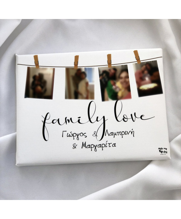 Family καδράκι με φωτογραφίες Family καδράκι με φωτογραφίες