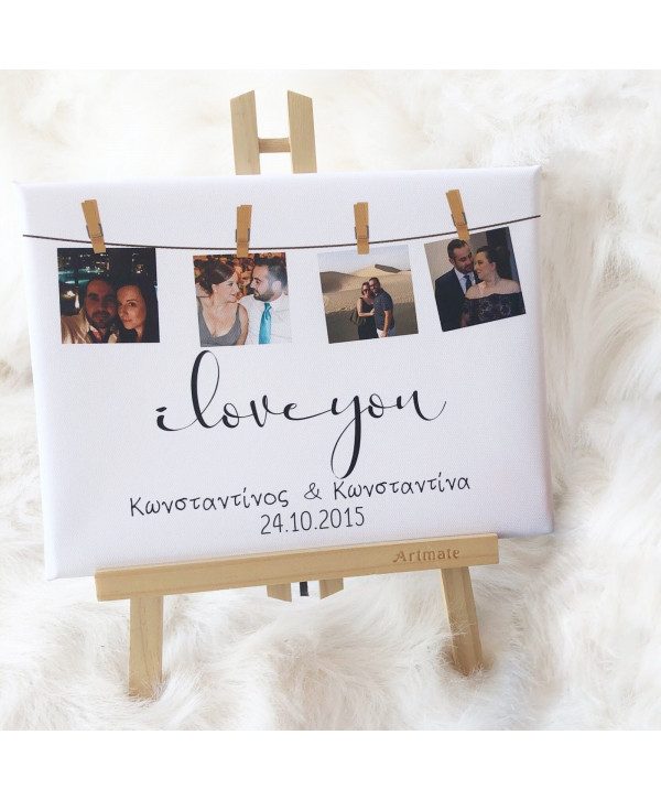 Love καδράκι με φωτογραφίες Love καδράκι με φωτογραφίες