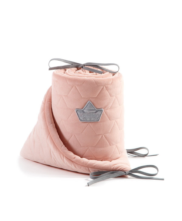 Velvet πάντα κούνιας - Powder pink Velvet πάντα κούνιας - Powder pink