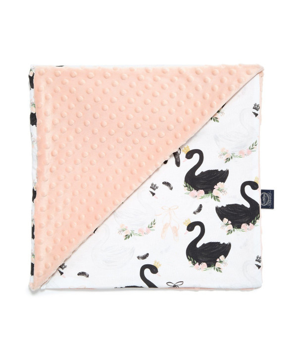 Λεπτή κουβερτούλα Moonlight Swan Minky powder pink Λεπτή κουβερτούλα Moonlight Swan Minky powder pink