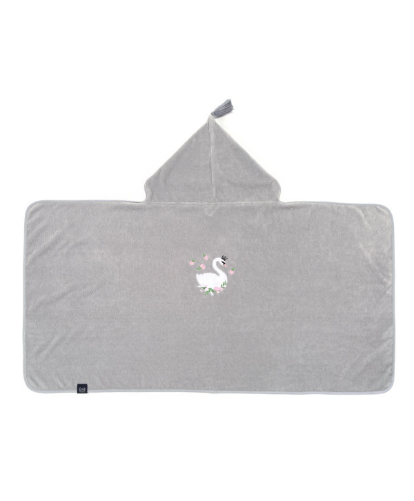 Πετσέτα bamboo kid Grey moonlight swan Πετσέτα bamboo kid Grey moonlight swan