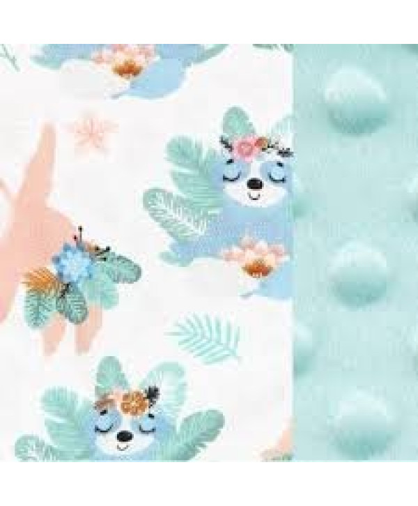 Kura Yoga Candy Sloths Audrey Mint Kura Yoga Candy Sloths Audrey Mint