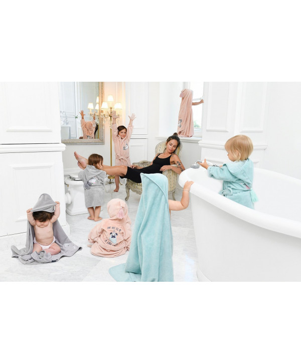 Πετσέτα bamboo newborn mint yoga candy sloth pink  Πετσέτα bamboo newborn mint yoga candy sloth pink
