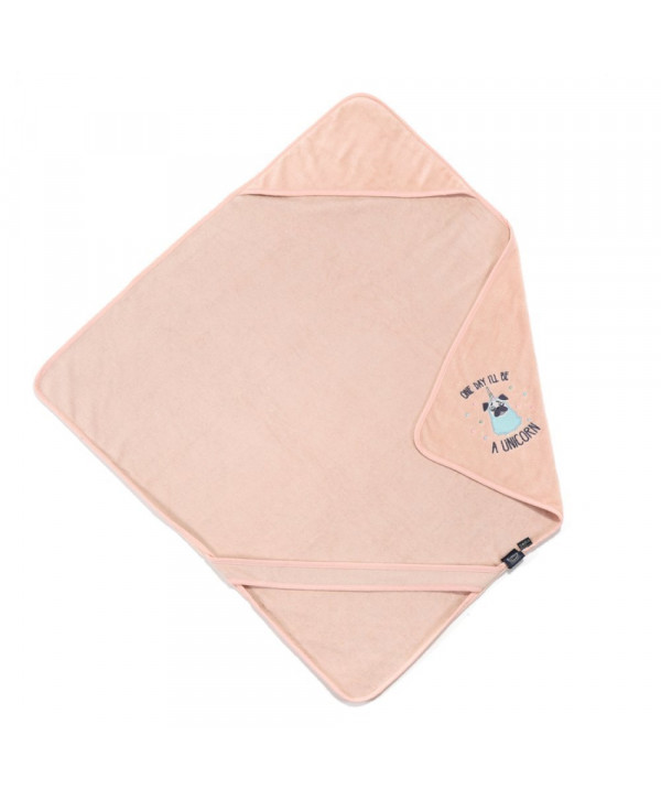 Πετσέτα bamboo newborn powder pink doggy unicorn  Πετσέτα bamboo newborn powder pink doggy unicorn
