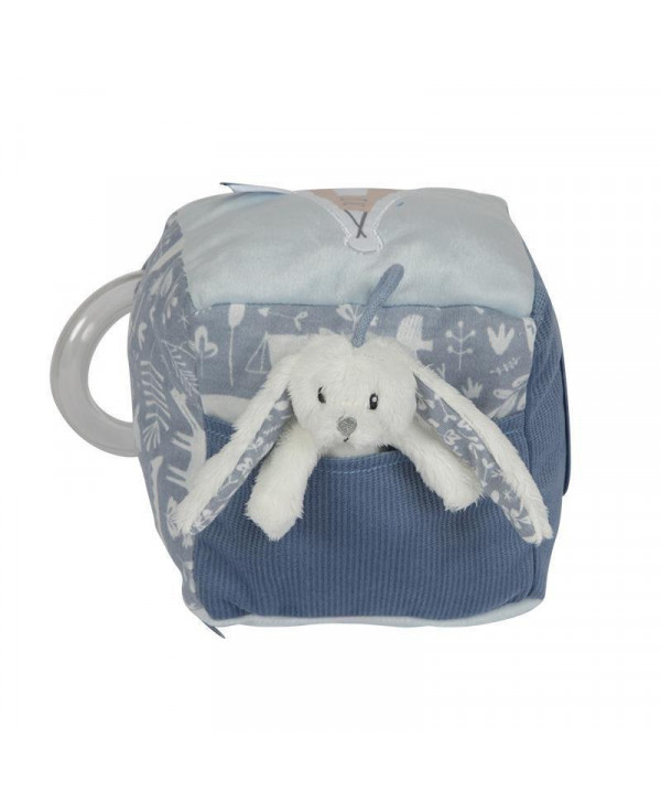 LITTLE DUTCH Κύβος δραστηριοτήτων με μασητικό Adventure Blue LITTLE DUTCH Κύβος δραστηριοτήτων με μασητικό Adventure Blue