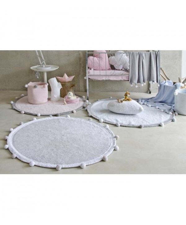 Lorena Canals. Χαλί δωματίου Bubbly στρόγγυλο 1,20 (απαλό γκρι) Lorena Canals. Χαλί δωματίου Bubbly στρόγγυλο 1,20 (απαλό γκρι)