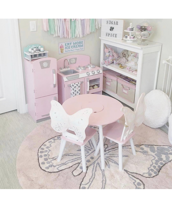 Lorena Canals Χαλί δωματίου Butterfly pink