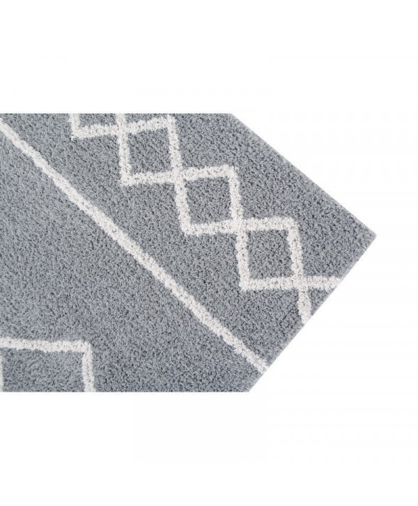 Lorena Canals. Χαλί δωματίου Oasis Grey-Natural 160 X 120 εκ