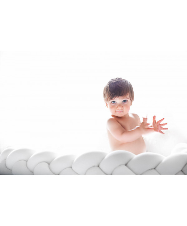 Πάντα πλεξούδα nany white small Πάντα πλεξούδα nany white small