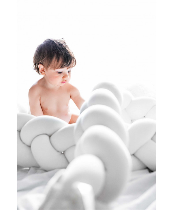Πάντα πλεξούδα nany white small Πάντα πλεξούδα nany white small