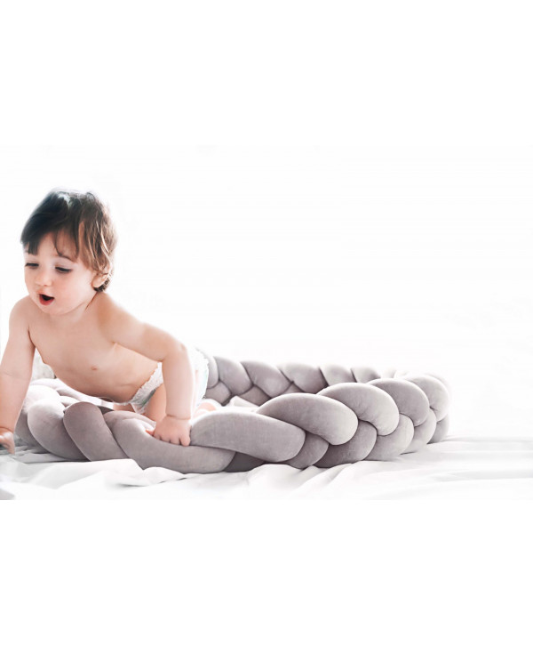 Πάντα πλεξούδα nany grey Πάντα πλεξούδα nany grey