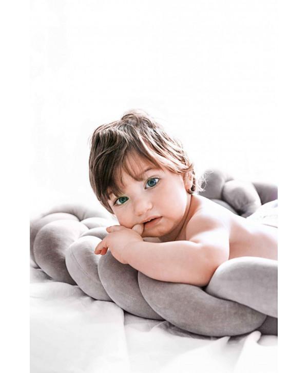 Πάντα πλεξούδα nany grey Πάντα πλεξούδα nany grey
