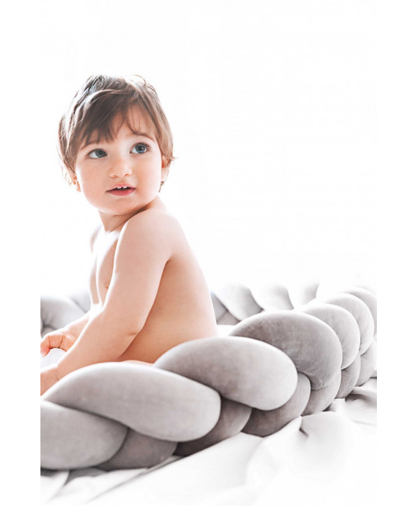 Πάντα πλεξούδα nany grey Πάντα πλεξούδα nany grey