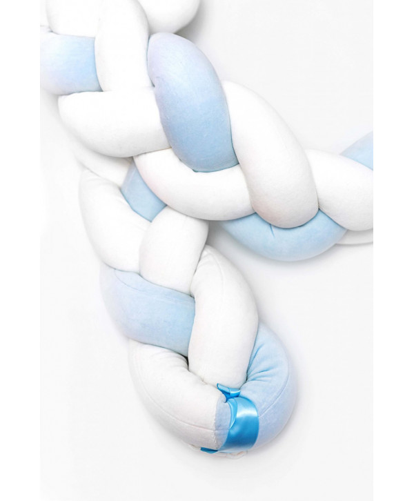 Πάντα πλεξούδα nany white-blue Πάντα πλεξούδα nany white-blue