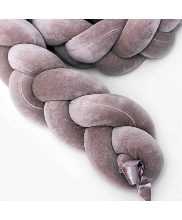 Πάντα πλεξούδα nany grey small Πάντα πλεξούδα nany grey small
