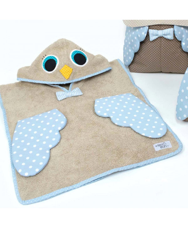 Poncho Happy Owl  Poncho Happy Owl