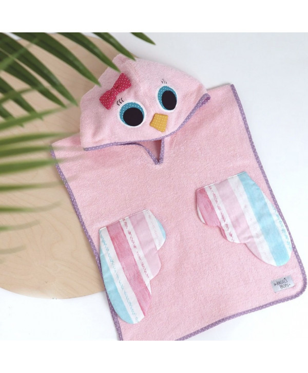 Poncho Happy Owl  Poncho Happy Owl