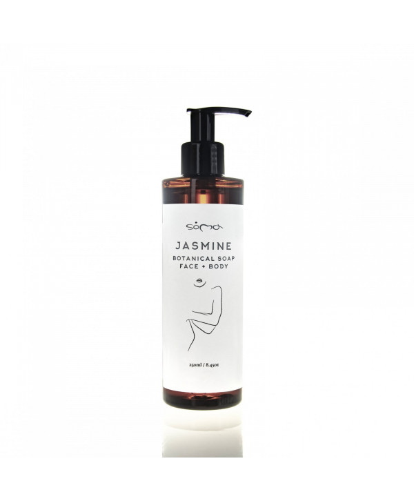 SOMA- JASMINE Βοτανικό σαπούνι για πρόσωπο + σώμα  8.45oz / 250ml  SOMA- JASMINE Βοτανικό σαπούνι για πρόσωπο + σώμα  8.45oz / 250ml
