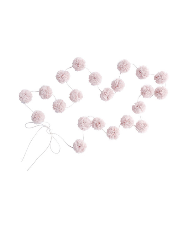 Mini Pom Garland in Pale Rose Mini Pom Garland in Pale Rose