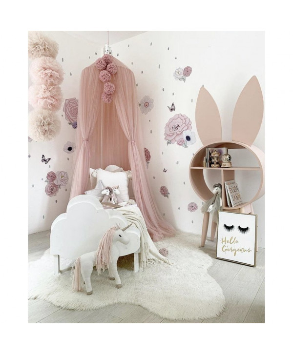 Princess Canopy in Rose Princess Canopy in Rose
