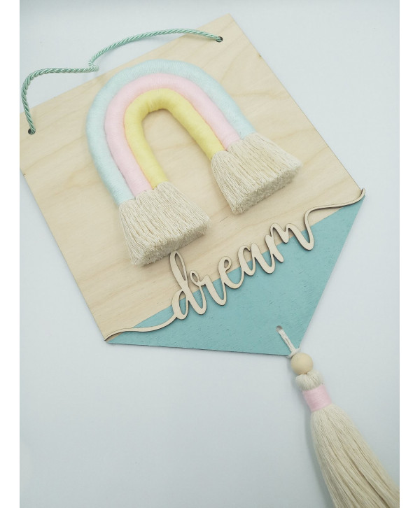 Personalised rainbow banner 01